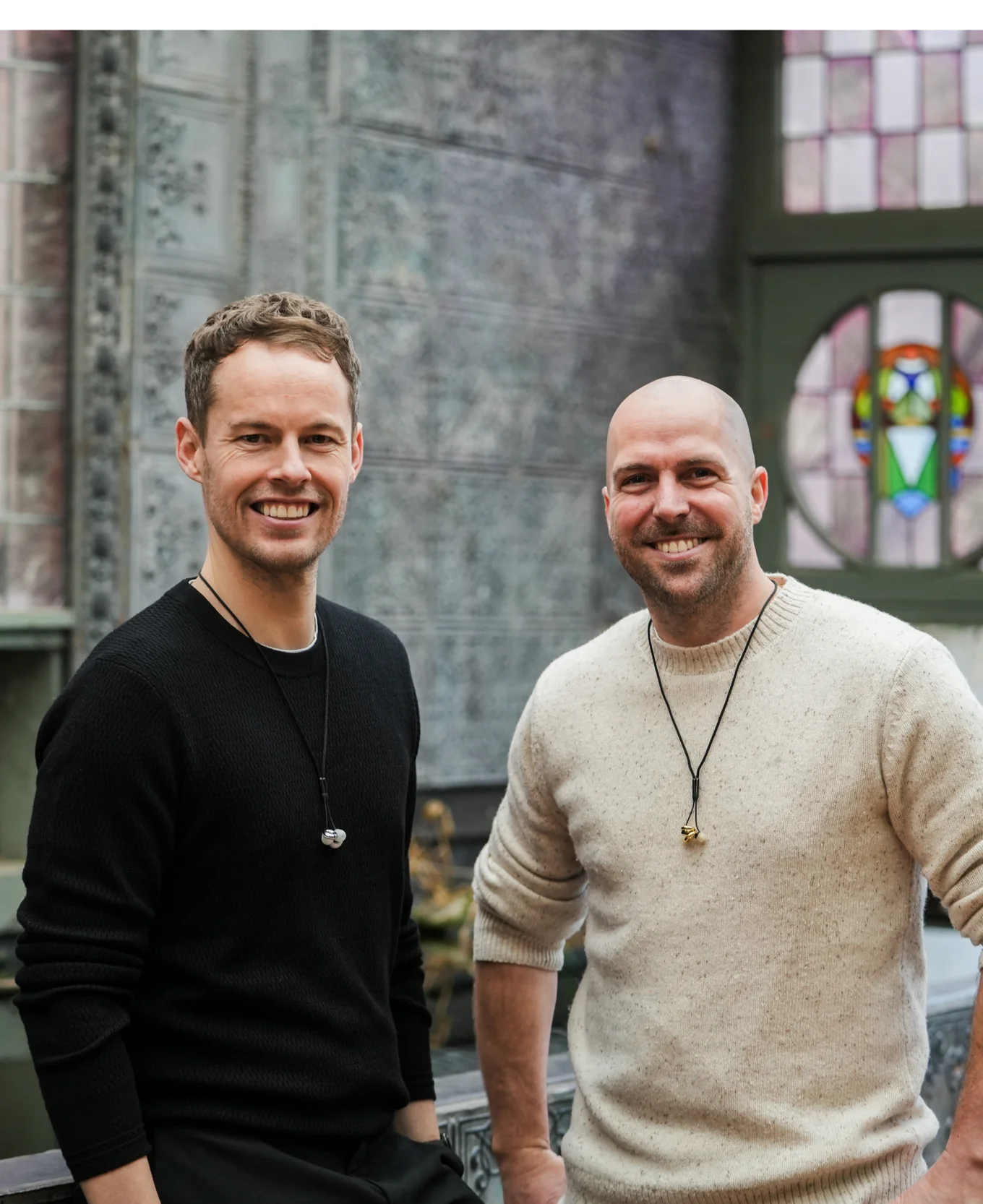 Dimitri O. et Maarten Bodewes, cofondateurs de Loop Earplugs
